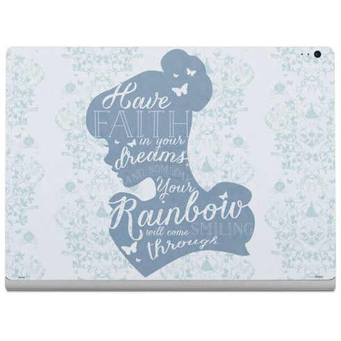 Disney Cinderella Faith In Your Dreams Silhouette Surface Book 2 13.5in Skin